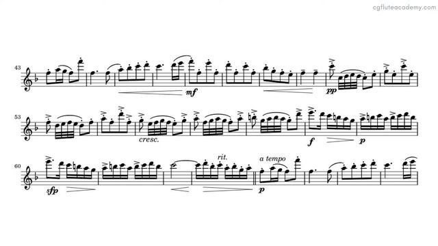 François-Joseph Gossec - Tambourin ♩= 110 (Moderate) Piano Accompaniment смотреть онлайн