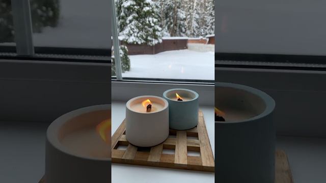 Свечи в гипсе CHILLIN home💙 Свечи ароматические. Свечи ручной работы. Свечи интерьерные. смотреть онлайн