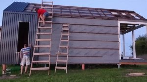 Строим мини барнхаус сами