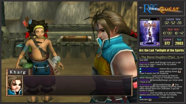 RPG Quest #372: Arc the Lad: Twilight of the Spirits (PS2) Part 1 смотреть онлайн