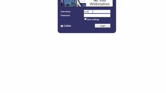 TAC Vista :: Webstation :: Xenta Server :: Java 8 смотреть онлайн