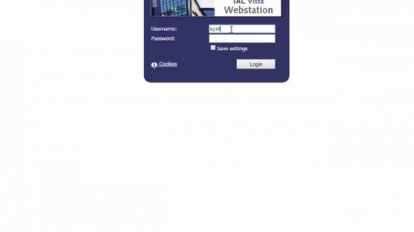 TAC Vista :: Webstation :: Xenta Server :: Java 8