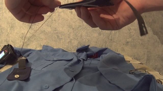 КАК ПРИКРЕПИТЬ ПОГОН к форменной рубашке (куртке)? смотреть онлайн