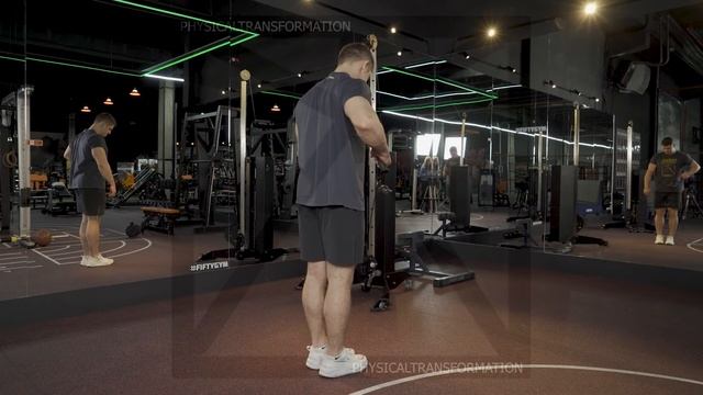 Pull around на заднюю дельту с нижнего блока (Pull Around Low Pulley for rear delt) смотреть онлайн
