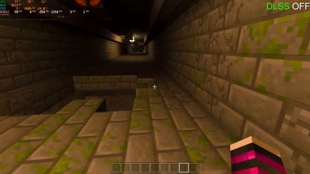 Minecraft Rtx vith and without Dlss | Rtx 3060 and Intel Core i7 10700f 1080p 60 fps смотреть онлайн