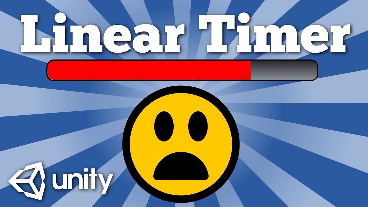 How to create a linear timer for your Unity game? Simple Unity 2D tutorial. смотреть онлайн