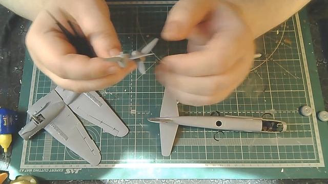 Сборка модели Junkers Ju 88A4 от Звезды масштаб 1/72 часть 2я