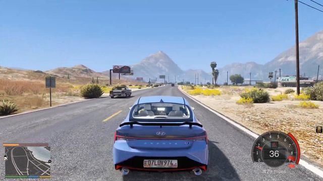 Grand Theft Auto V 2022 Hyundai Elantra N DCT Quick Drive