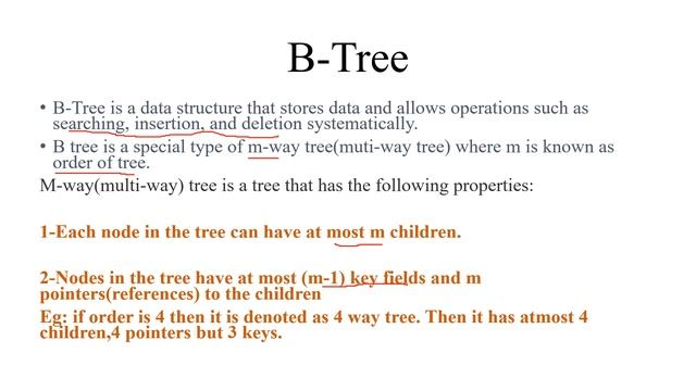 INTRODUCTION TO B TREE смотреть онлайн