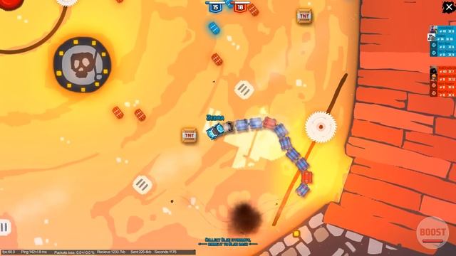 Snake Trains!? - SQUAKE Gameplay - Online Multiplayer Snake! смотреть онлайн