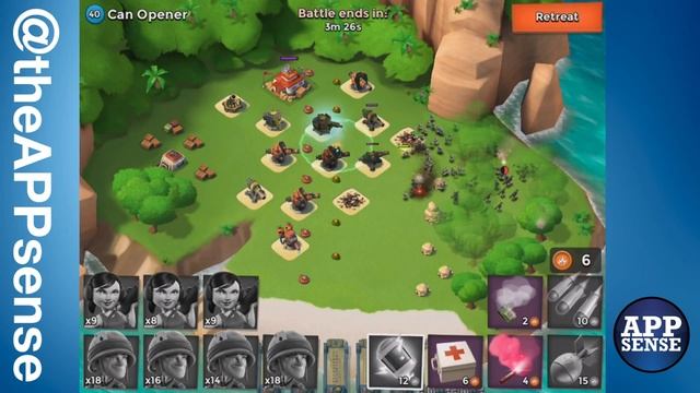 Can Opener (40) Single Player Island - Boom Beach Walkthrough смотреть онлайн