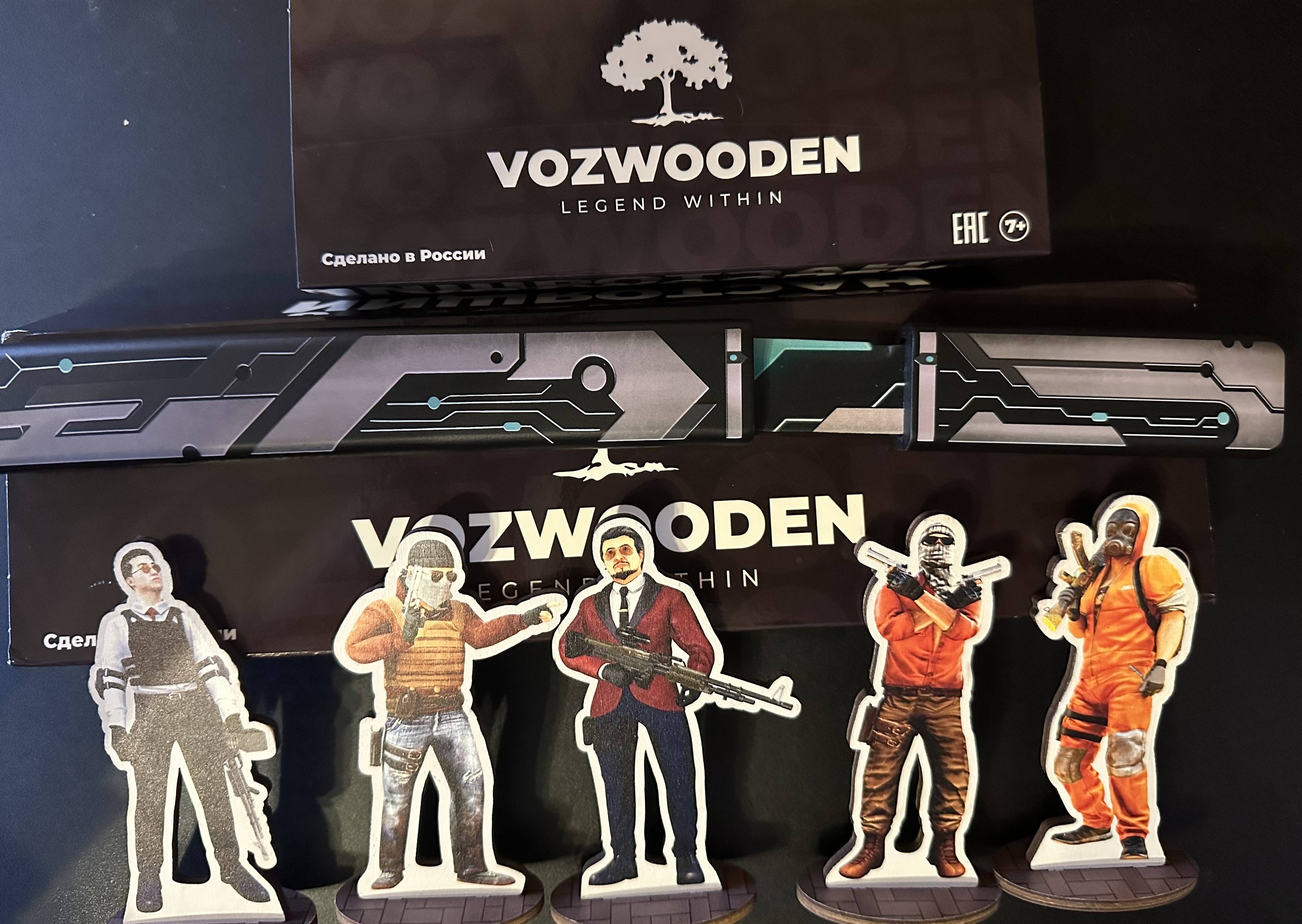 Распаковка ножа VozWooden 