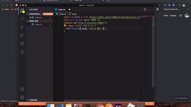 #2 - Installing Deno - Deno + GraphQL смотреть онлайн