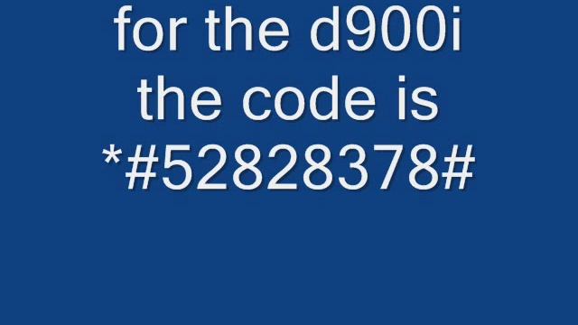 samsung d900 and d900i java unlocking codes смотреть онлайн