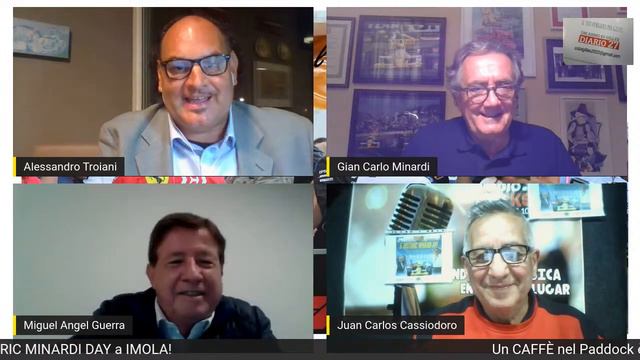 Un CAFFE' nel Paddock, incontra Gian Carlo MINARDI! смотреть онлайн