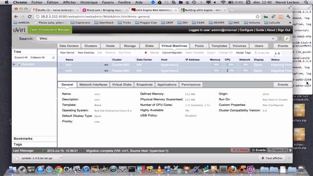 Live Migration - Ovirt Engine - Multi Nodes смотреть онлайн