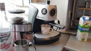 как пользоваться рожковой кофеваркой saeco nina plus bar