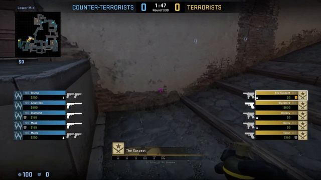 THEY'RE ALL CHEATING! - CS:GO Overwatch смотреть онлайн