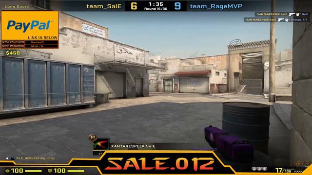The easiest 5 HS ever | CS:GO - Faceit | SalE.012 смотреть онлайн