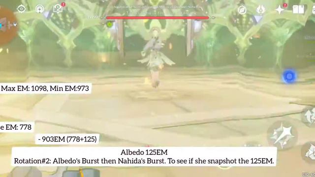 How Nahida's Burst Snapshots (Genshin Impact) смотреть онлайн