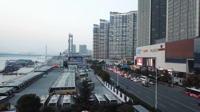 My first ever drone flight, at Hubei, Yichang City! смотреть онлайн