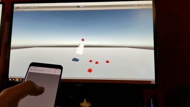 Phone as remote control for Unity games смотреть онлайн