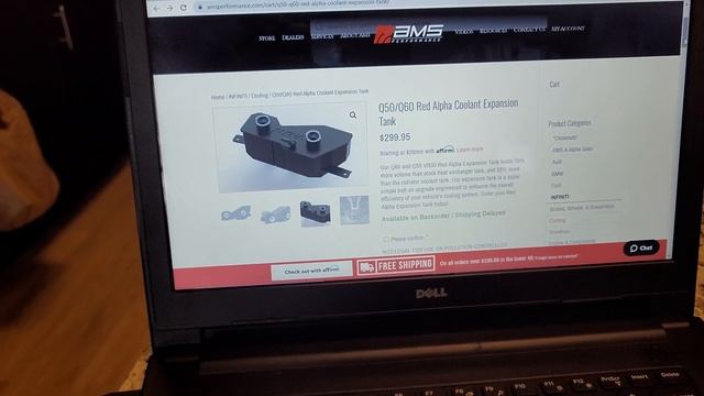 Q50 Q60 Red Alpha Aux Intercooler Tank смотреть онлайн