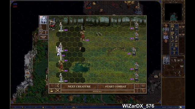 Герои 3 Хота // WiZarDX_576 Vs Vit1 // Турнир Зимний // Большая карта // Рог бездны