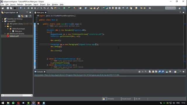 IFPB Monteiro - Programação 2 - Tutorial Gerando PDF com iText смотреть онлайн
