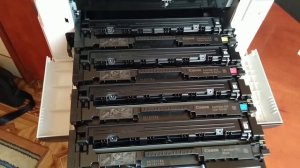 Canon MF641Cw распаковка, установка, колхозный обзор