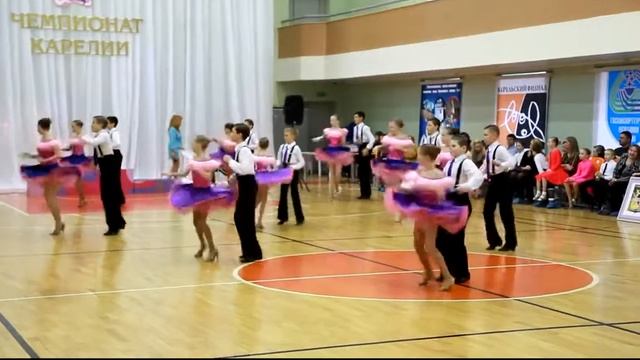 Детский ансамбль бального танца "Сказка". под рук. Громовой О.Н. г.Петрозавосдк смотреть онлайн