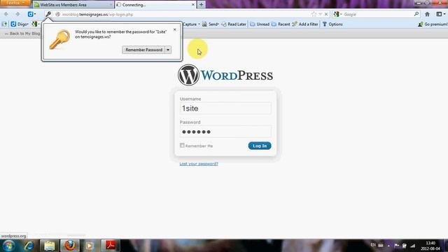 Activer un blog WordPress de GDI смотреть онлайн