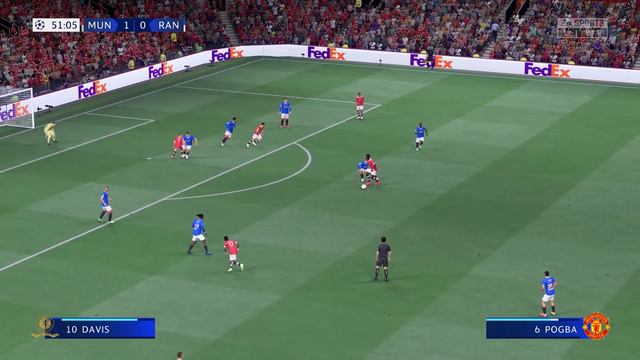 FIFA 22 | Manchester United vs Rangers - UEFA Champions League - Full Gameplay смотреть онлайн