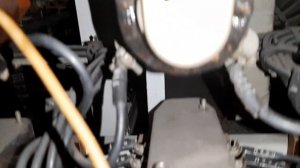 Электровоз 3ЭС5К (2ЭС5К)Вкл. Калориферов в задней кабине.