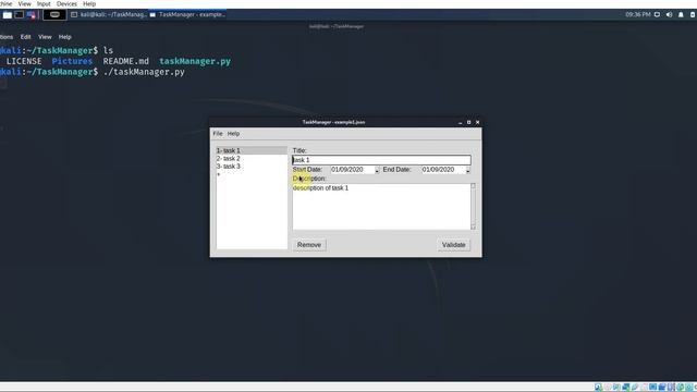 Projet Python : Task manager смотреть онлайн