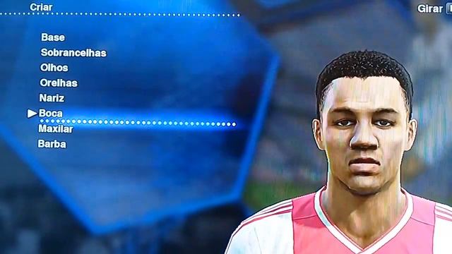 Face David Neres (Ajax-Brasil) Pes 2013 смотреть онлайн