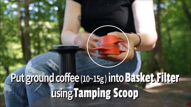 Ручная эспрессо кофеварка Cafflano Kompresso смотреть онлайн