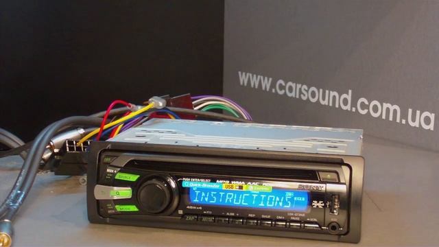 SONY CDX GT 39 UE смотреть онлайн