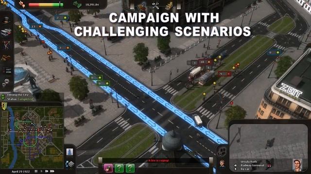 Cities in Motion׃ German Cities Release Trailer смотреть онлайн