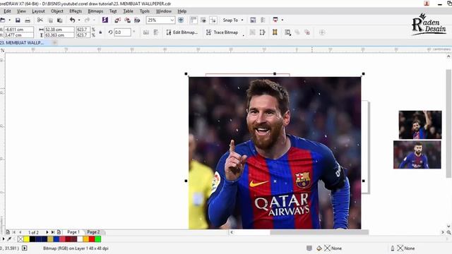 belajar coreldraw - cara membuat wallpaper hp sendiri смотреть онлайн