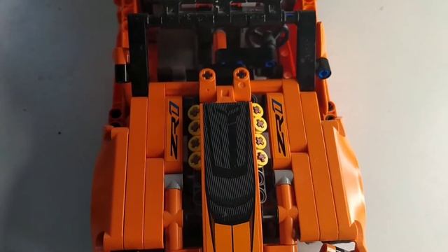 Обзор на Chevrolet Corvette от lego technic смотреть онлайн