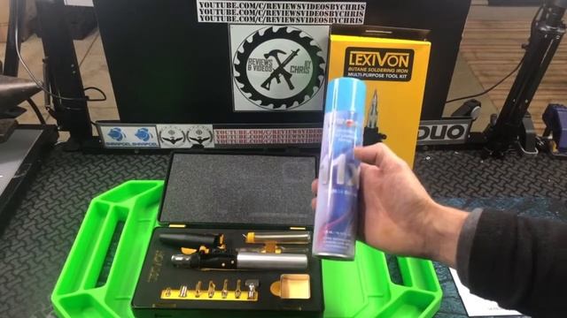 Setup - LEXIVON Butane Soldering Iron Multi-Purpose Kit (LX-770) смотреть онлайн