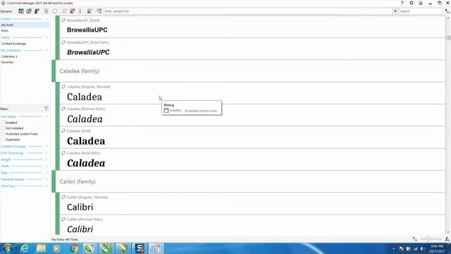 Corel Draw Tips & Tricks X8 & 2017 Font Manager смотреть онлайн
