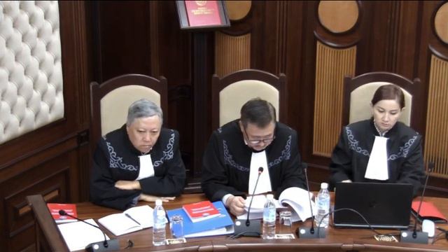 2. Выступление судьи докладчика (Касымалиев М.Ш.) смотреть онлайн