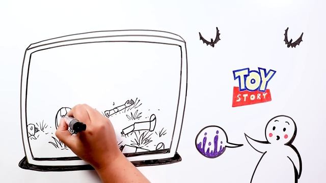 THE REAL ORIGIN OF TOY STORY (Creepy version) | Draw My Life смотреть онлайн