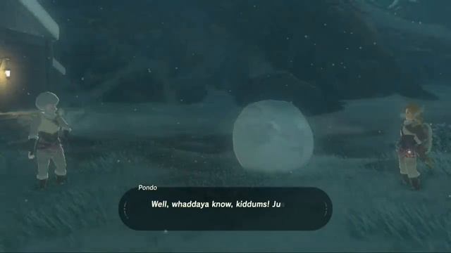 Zelda: Snowball Bowling (mini game) смотреть онлайн