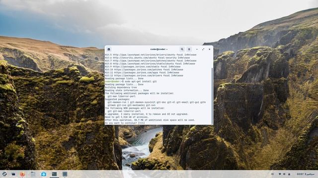 How to install Git Zorin Linux смотреть онлайн