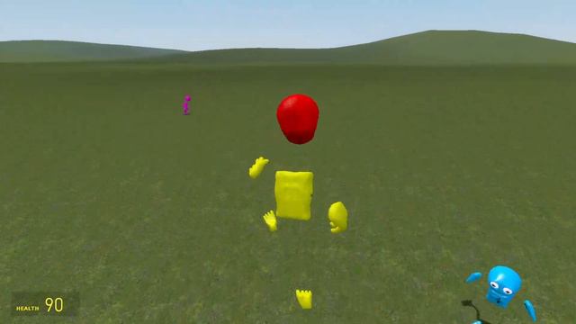 2D GREEN GUY & 3D GREEN GUY in Garry's Mod смотреть онлайн