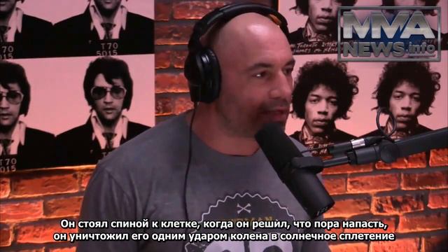 Джо Роган о Федоре Емельяненко и Андерсоне Сильве с русскими субтитрами от MMANews Nfo