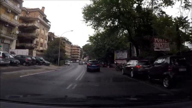 [Cam on board] Roma. Via Nomentana: dalla Tangenziale Est al Grande Raccordo Anulare. смотреть онлайн